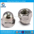 carbon Steel color zinc plated Dowed hex cap nut